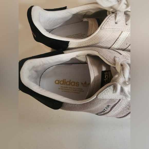 ADIDAS Superstar Snakeskin Chalk White Men's Sneaker Sz. 9 EUC - Picture 6 of 10